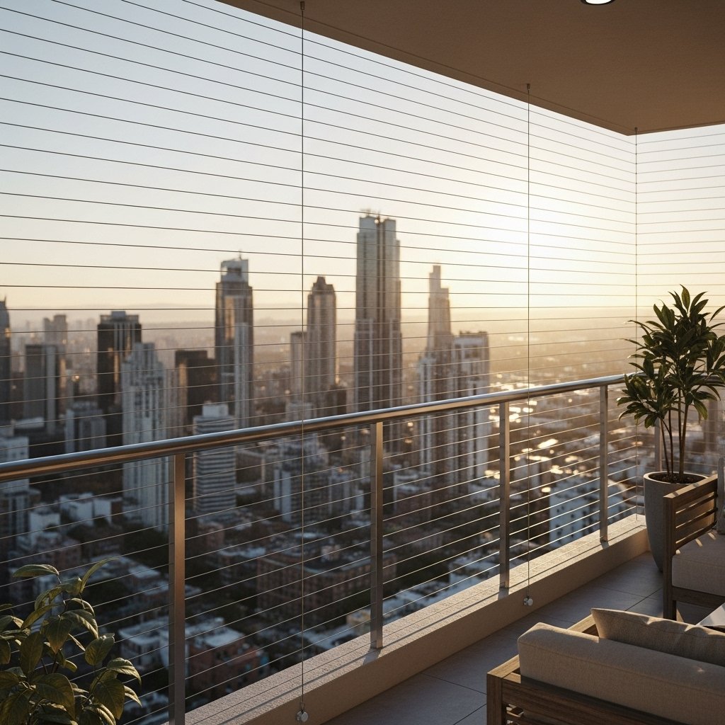 Invisible Grills in Gurgaon | Balcony & Window Safety Solutions
