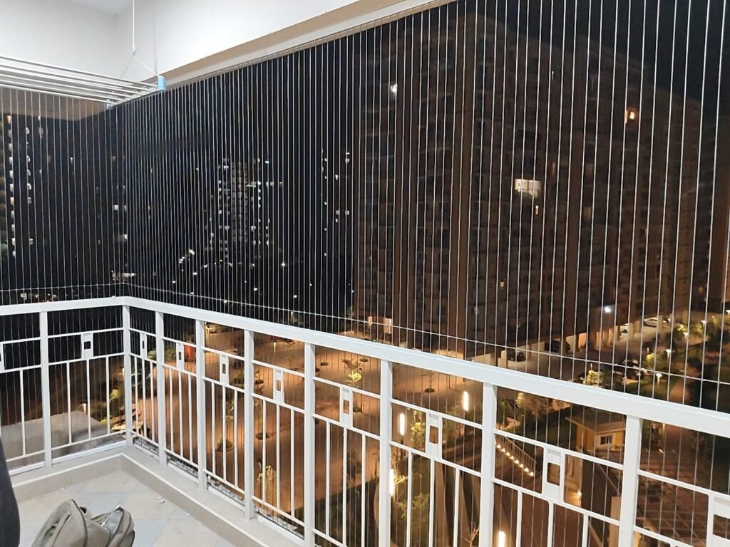Invisible Grills in Sohna | Best Balcony Safety Grill Installation